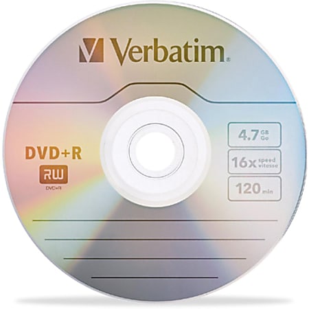 Verbatim AZO DVDR 4.7GB 16X with Branded Surface 25pk Spindle 2