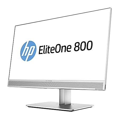 HP EliteDesk 800 G3 Refurbished All-In-One PC, 23.8" Screen, Intel® Core™ i5, 16GB Memory, 256GB Solid State Drive, Windows® 10 Pro