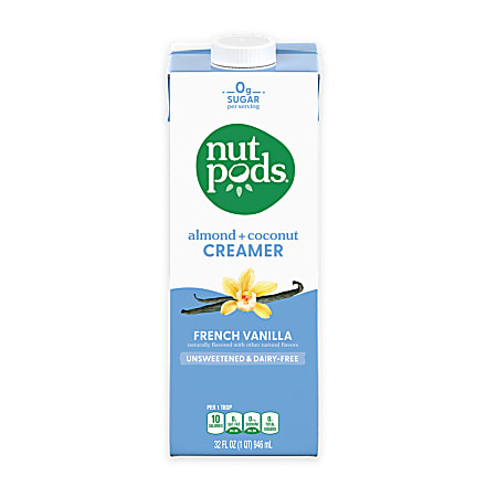 Nutpods® French Vanilla Non-Dairy Creamer, 32 fl oz carton