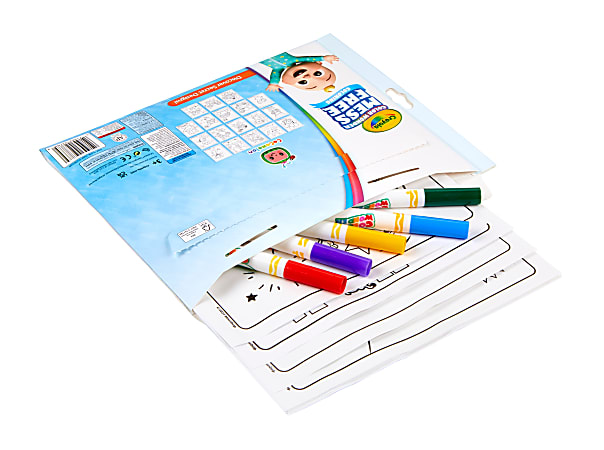 Crayola Color Wonder Coloring Pad Markers Cocomelon - Office Depot
