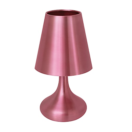 Lumisource Genie Touch Lamp, 10"H, Pink