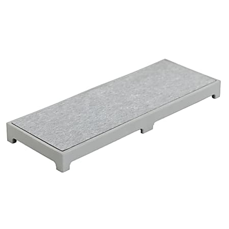 Better Houseware 2-Piece Drying Stone Sink Tray, Gray