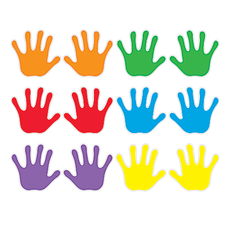 TREND® Classic Accents® Variety Pack, Handprints, Pack Of 36