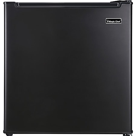 Magic Chef 1.7 cu. ft. Mini Refrigerator - 1.70 ft³ - Reversible - 1.70 ft³ Net Refrigerator Capacity - 245 kWh per Year - Black