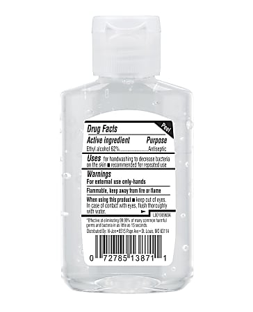 GERM X Original Hand Sanitizer 2 Oz Flip Cap Bottle FDA Registered and  Listed - Office Depot