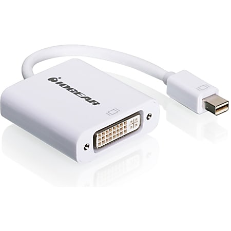 IOGEAR Mini DisplayPort to DVI Adapter Cable - DVI/Mini DisplayPort Video Cable  - GMDPDVIW6
