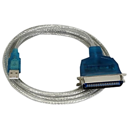 Sabrent USB 2.0 To Parallel Printer Adapter Cable, 6'