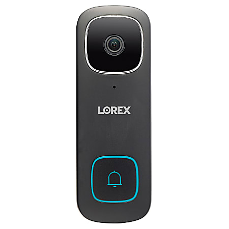 Lorex 2K QHD Wired Smart Video Doorbell With Person Detection