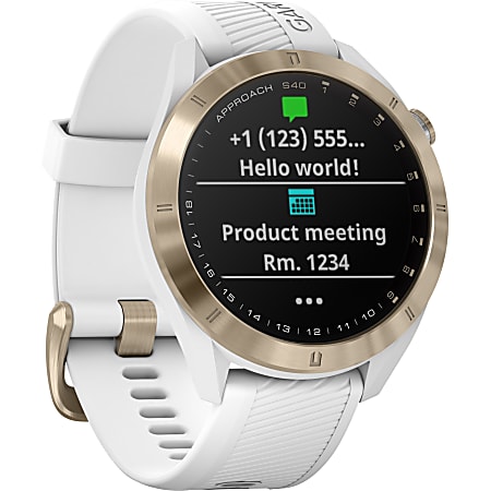 Garmin approach s40 running clearance