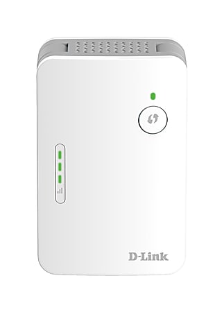 D-Link® DAP-1620 AC1200 Wi-Fi Range Extender, 3.8"H x 2.5"W x 2.25"D