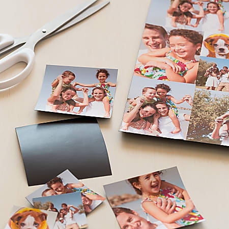 Printable Magnetic Sheets - 5 Pcs Each 8.5 x 11 - Flexible Magnet Sheets Non Adhesive for Photo and Picture Magnets - Matte Printable Magnetic Paper