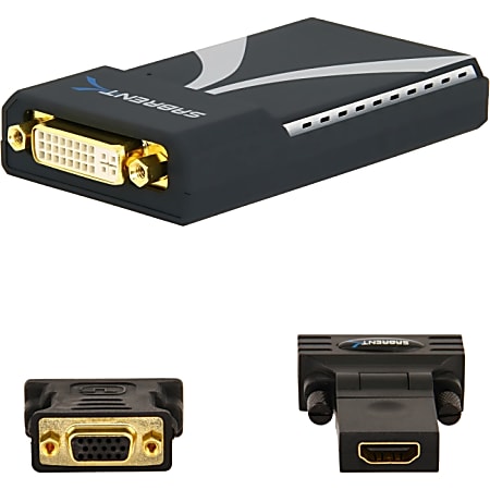 Sabrent Multi-Display USB 2.0 To DVI/VGA/HDMI Adapter, USB-DH88