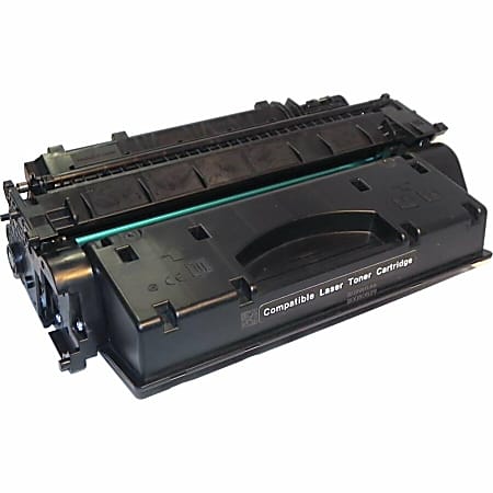 eReplacements Remanufactured High-Yield Black Toner Cartridge Replacement For HP 05X, CE505X, CE505X-ER