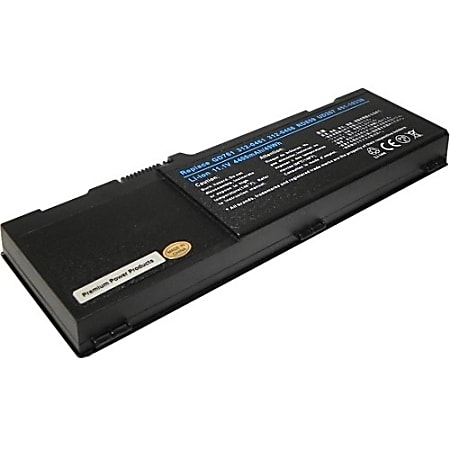 Compatible Laptop Battery Replaces Dell 312-0599, 312-0466, 312-0599, 3120466, 3120599, RD859, UD267 - Fits in Dell CR174; Dell Inspiron 1501, 6400, E1505, Dell Latitude 131L; Dell Vostro 1000