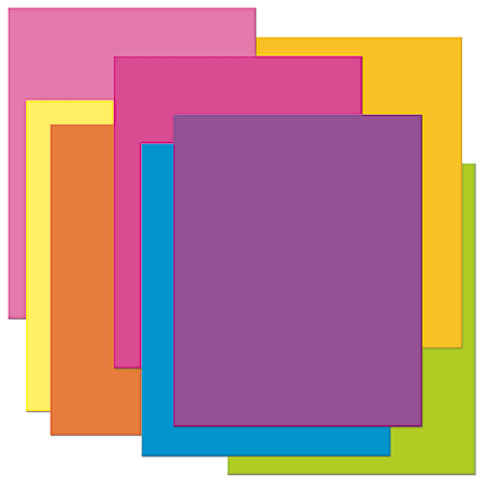 Neon Poster Board 14x22, 5 Assorted Colors