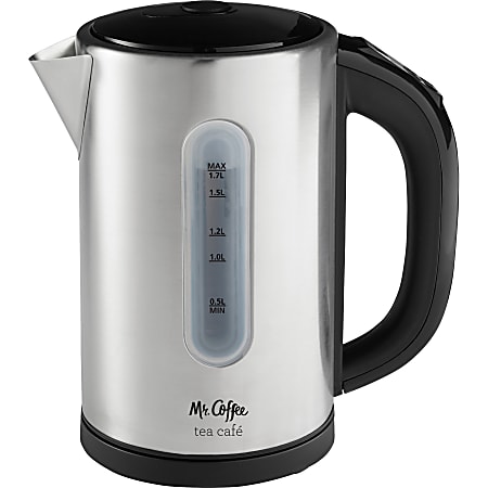 Rubbermaid Electric Kettle - 1500 W - 1.80 quart - Brushed Stainless Steel