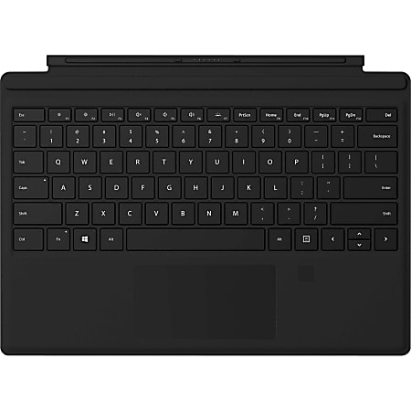 Black - Surface Pro 9 - Type Cover Keyboard Signature Alcantara