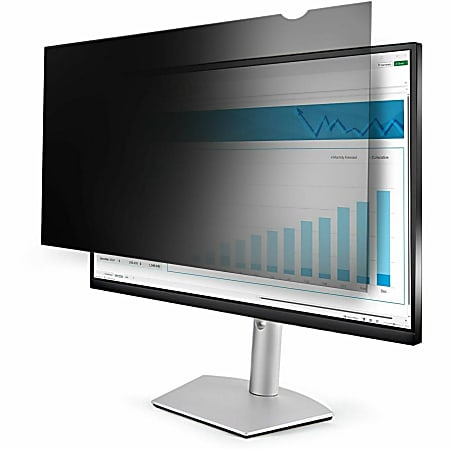 StarTech.com Monitor Privacy Screen for 21" Display - Widescreen Computer Monitor Security Filter - Blue Light Reducing Screen Protector - 21 in widescreen monitor privacy screen for security outside +/-30 degree viewing angle to keep data confidential
