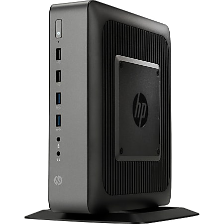 HP t620 PLUS Thin Client, AMD G-Series, 4GB Memory, 16GB Solid State Drive, AMD Radeon HD 8400E