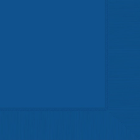Amscan Lunch Napkins, 6-1/2" x 6-1/2", Bright Royal Blue, 100 Napkins Per Pack, Case Of 4 Packs
