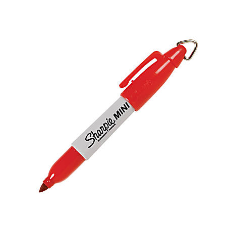 Sharpie® Mini Fine-Point Permanent Marker, Red