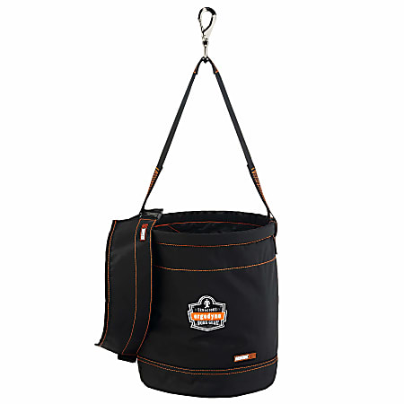 Ergodyne Arsenal 5970T Swiveling Hook Nylon Hoist Bucket With Top 15 x ...