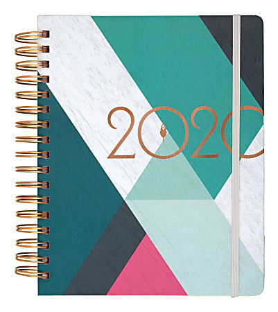 inkWELL Press Classic liveWELL Weekly/Monthly Planner, 7" x 9", Multicolor, January To December 2020, IP640F-805