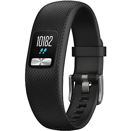 Artiest Aan boord Redding Garmin Vivofit 4 Smart Band Accelerometer Calendar Alarm Clock Display  Stopwatch Sleep Monitor Calories Burned Distance Traveled Steps Taken 0.4  Bluetooth Black Tracking Swimming Running Walking Water Resistant - Office  Depot