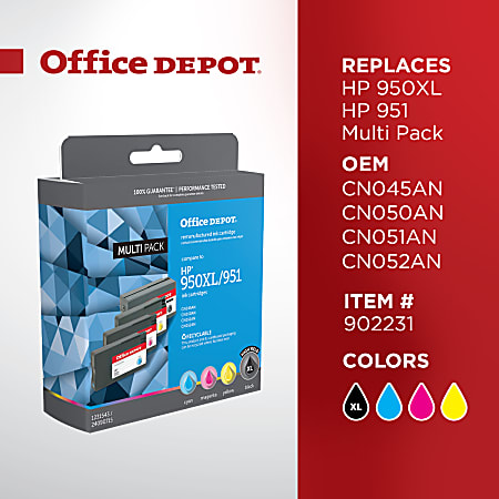 Remanufactured Yellow Ink, Replacement for 951 (CN052AN), 700 Page-Yield, Ships in 1-3 Business Days