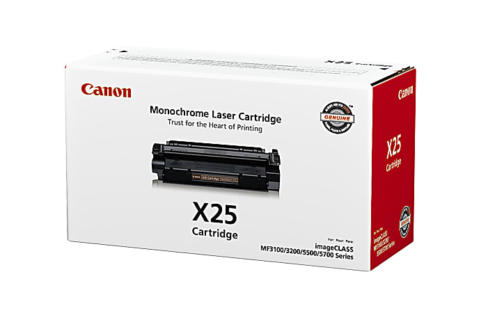 Canon X25 Black Toner Cartridge 8489A001 - Office Depot
