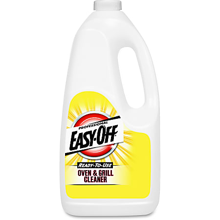 Easy-Off Easy Off Oven / Grill Cleaner - Ready-To-Use Spray - 64 fl oz (2 quart) - Bottle - 6 / Carton - Clear