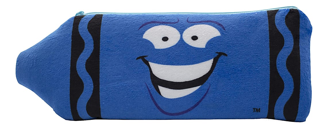 Scentco Crayola® Silly Scents Plush Pencil Pouches, Gourmet Scent, Pack Of 6 Pouches