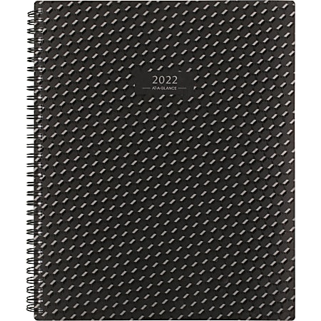 AT-A-GLANCE® 13-Month Elevation Weekly/Monthly Planner, 8-1/2" x 11", Gray, January 2022 To January 2023, 75950P05