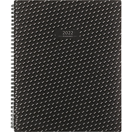 AT-A-GLANCE® 13-Month Elevation Weekly/Monthly Planner, 8-1/2" x 11", Gray, January 2022 To January 2023, 75950P05