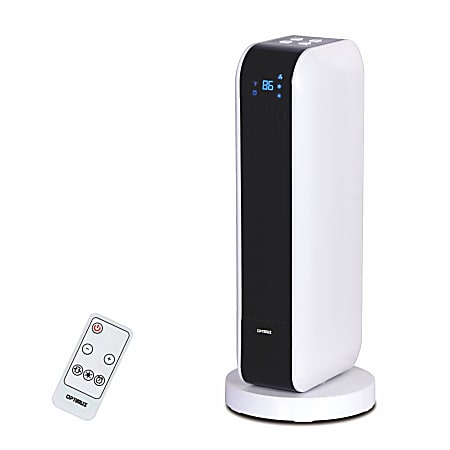 Decker 1,500W Ceramic Tower Heater with LED Display Controls