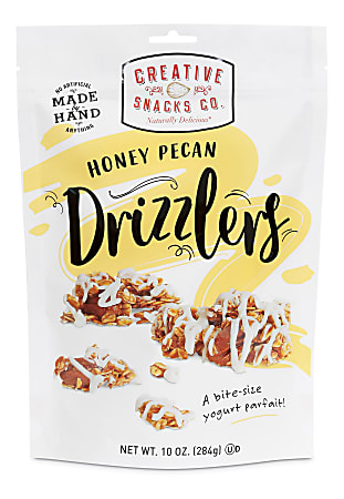Creative Snacks Honey Pecan Drizzlers, 10-Oz Bag