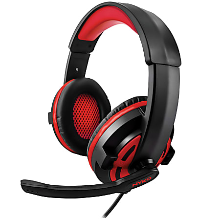 Nyko Wired Over Ear Headset For Nintendo Switch BlackRed NS