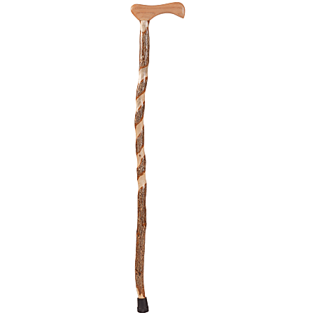 Brazos Walking Sticks™ Twisted Sassafras Walking Cane, 37", Natural