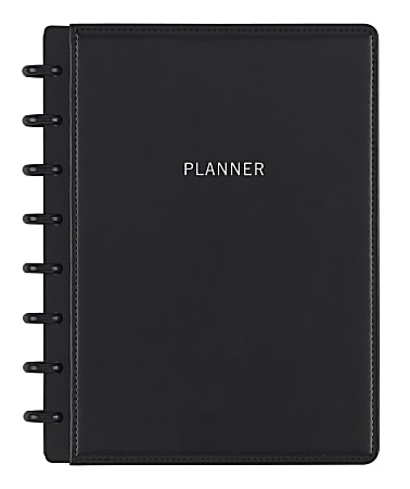 TUL® Discbound Monthly Planner, Junior Size, Black, January to December 2020
