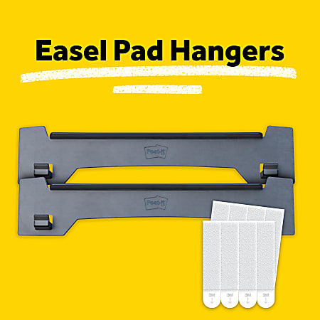 Post it Easel Wall Hangers EH559 2PK V Two Pack Vertical 15 in. x 3.25 ...