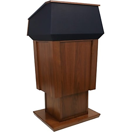 AmpliVox SN3040A Patriot Adjustable Height Lectern Skirted Base 64 ...