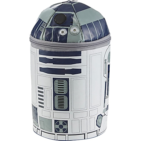 Thermos K41215006S Novelty Kids Lunch Box with Lights and Sound, Star Wars R2-D2 - Food