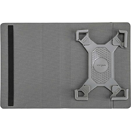 Targus® Fit-N-Grip Folio Carrying Case For 9 - 10.5" Tablets, 12"H x 8.8"W x 1.3"D, Black, THZ663GL