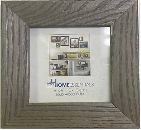 Timeless Frames® Shea Home Essentials Frame, 4”H x 4”W x 1”D, Gray