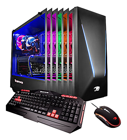 iBuyPower 049i Gaming Desktop PC, Intel® Core™ i7, 16GB Memory, 2TB Hard Drive/480GB Solid State Drive, Windows® 10 Home, GeForce RTX 2070