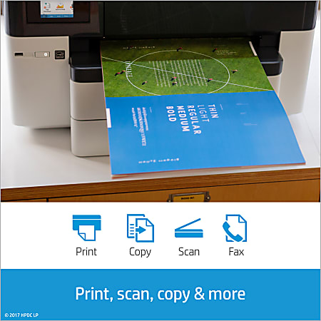 New HP OfficeJet Pro 7740 All In One - Scan Copy Fax & Wireless at best  price in New Delhi