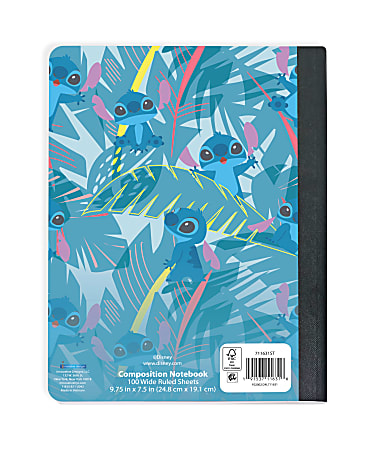 Innovative Designs Licensed Composition Notebook 7 12 x 9 34 Single ...