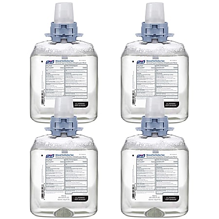 PURELL® Hand Sanitizer Foam Refill - 1.27 quart - Kill Germs - Hand - Moisturizing - Clear - 1 Each
