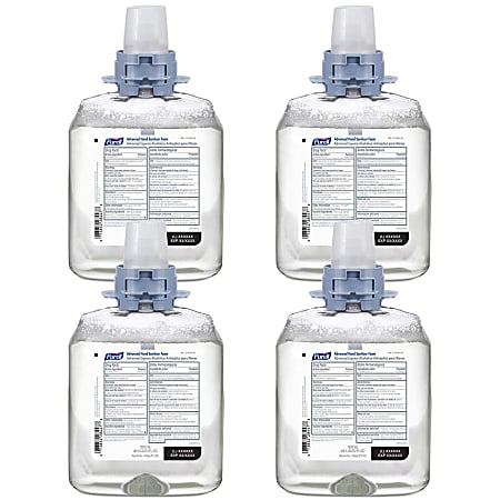 PURELL® Hand Sanitizer Foam Refill - 40.6 fl oz (1200 mL) - Kill Germs - Hand - Moisturizing - Clear - 1 Each