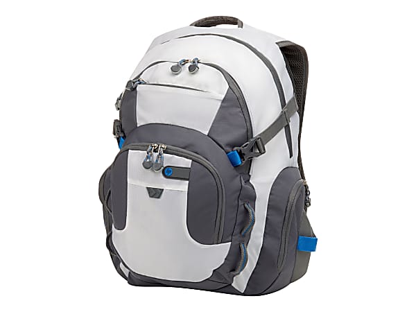 HP Sport Backpack - Notebook carrying backpack - 15.6" - white/blue